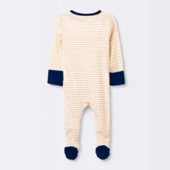 Baby 6pk Zip-Up Sleep N' Play - Cloud Island™ Blue