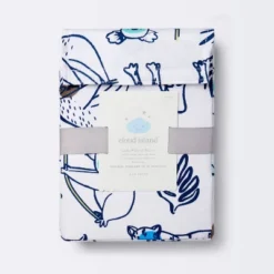 Fitted Crib Sheet Gone Wild - Cloud Island™ Navy -Cloud Island GUEST 052b7a34 0668 4065 977a 90ae28aa381d