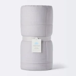 Muslin Quilt Baby And Toddler Blanket - Gray - Cloud Island™ -Cloud Island GUEST 09fe3943 b1e3 4faa ac08 8fa3d6df9589