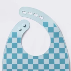Silicone Bibs - 2pk - Birds/Checker - Cloud Island™ -Cloud Island GUEST 0a4845ab 48cc 4a3a 9011 af0b8bc664ae