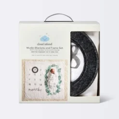 Muslin Blanket And Frame Set - Cloud Island™ 5 Muslin Blanket And Frame Set - Cloud Island™ -Cloud Island GUEST 0ac3f7c3 9b14 4ed6 8b2c 34fee023048c