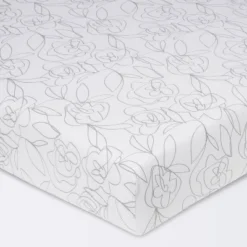 Fitted Crib Sheet - Cloud Island™ Line Floral -Cloud Island GUEST 15034bc8 efad 4369 848d cfb483a1088b