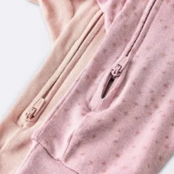 Baby Girls' 2pk Stars So Very Soft Modal Blend Romper - Cloud Island™ Dark Pink -Cloud Island GUEST 181b6568 4b9c 4c3f 93b7 f70cfd8107d5