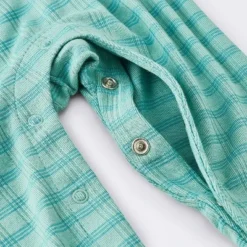 Baby Boys' Jacquard Checkered Romper & Hat - Cloud Island™ Blue -Cloud Island GUEST 1c0ced4b 5791 40b6 808a 8138067eecd9