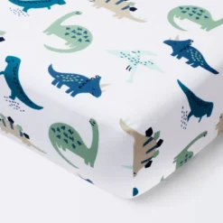 Fitted Crib Sheet Dinos Cool - Cloud Island™ - Blue/Green -Cloud Island GUEST 1ff7c583 d45e 44f2 a185 4540bb98c665