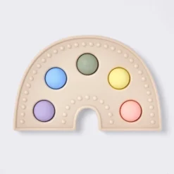 Silicone Pop-it Baby Toy - Rainbow - Cloud Island™ -Cloud Island GUEST 2b56e17a 709d 4576 9fa5 18b64244f87d