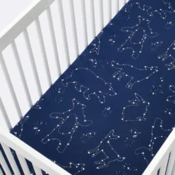 Fitted Crib Sheet Constellation - Cloud Island™ Navy 6 Fitted Crib Sheet Constellation - Cloud Island™ Navy -Cloud Island GUEST 32723405 1beb 44c8 b881 83b543ab05a0