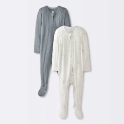 Baby Boys' 2pk Celestial Soft Blend Sleep N' Play - Cloud Island™ Gray -Cloud Island GUEST 34fdecb1 bab7 4457 a0f2 eff3b36b6b17