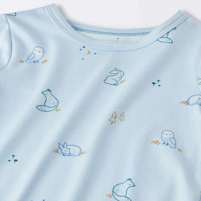 Toddler Boys' 2pc Long Sleeve Smooth Jersey Snug Fit Pajama Set - Cloud Island™ 2 Toddler Boys' 2pc Long Sleeve Smooth Jersey Snug Fit Pajama Set - Cloud Island™ - Image 2