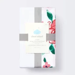 Fitted Jersey Crib Sheet - Pink Floral - 2pk - Cloud Island™ 5 Fitted Jersey Crib Sheet - Pink Floral - 2pk - Cloud Island™ -Cloud Island GUEST 3d457d13 e381 4ecc 8626 46338eaef4ab