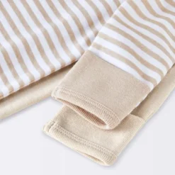 Baby 2pk Cotton Gown - Cloud Island™ Khaki Preemie -Cloud Island GUEST 3f424e07 c413 4c4b bacd 7934c209bc86