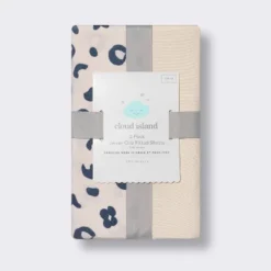 Fitted Jersey Crib Sheet - Leopard - 2pk - Cloud Island™ -Cloud Island GUEST 406e3df7 3f0e 41b9 9c09 3404070d2ccf