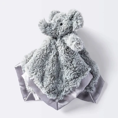 Elephant Small Security Blanket - Gray - Cloud Island™ 3 Elephant Small Security Blanket - Gray - Cloud Island™ - Image 3