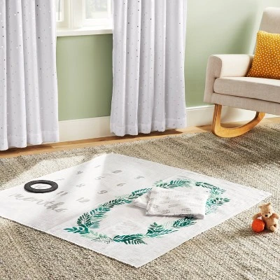 Muslin Blanket And Frame Set - Cloud Island™ 1 Muslin Blanket And Frame Set - Cloud Island™
