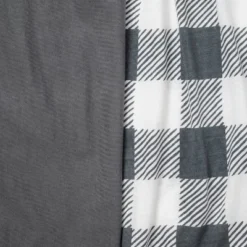 Fitted Playyard Jersey Sheet Gingham - Cloud Island™ - Gray - 2pk -Cloud Island GUEST 54bf991e e6b0 4563 b6be 3fd2051dfbc3