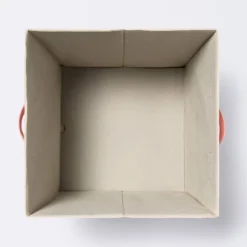 Tufted Canvas 13"x13" Storage Cube - Cloud Island™ Rainbow -Cloud Island GUEST 5869abeb 594f 494f 851d 17459b1c138f