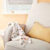 Muslin Swaddle Blanket Citrus - Cloud Island™ White/Orange