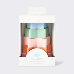 Star Stacker Silicone Toy - Cloud Island™ 6 Star Stacker Silicone Toy - Cloud Island™ -Cloud Island GUEST 5a8d3e98 c1eb 48f4 bb3d 0ca2f62c5896