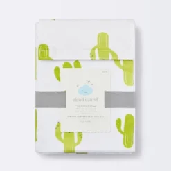 Fitted Crib Sheet Cactus - Cloud Island™ - White -Cloud Island GUEST 67b5905e 938c 4b9b b39d 1a9e9493191b