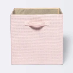 Waffle Weave 13"x13" Storage Cube - Cloud Island™ -Cloud Island GUEST 69b29895 67f6 45cc 9024 45eea7afc3d4