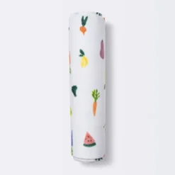 Muslin Swaddle Blanket - Cloud Island™ Fruits And Veggies -Cloud Island GUEST 69c12066 d440 41b2 8518 30b82a03ed52