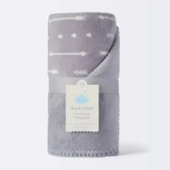 Plush Baby Blanket - Gray Arrows - Cloud Island™ -Cloud Island GUEST 6a4f9aea 8785 4fe2 87f0 7477c2a902f9