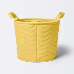 Quilted Fabric Medium Round Storage Basket - Cloud Island™ 9 Quilted Fabric Medium Round Storage Basket - Cloud Island™ -Cloud Island GUEST 6b21ecf0 8a73 45d8 80fc 87eb65b6d66f