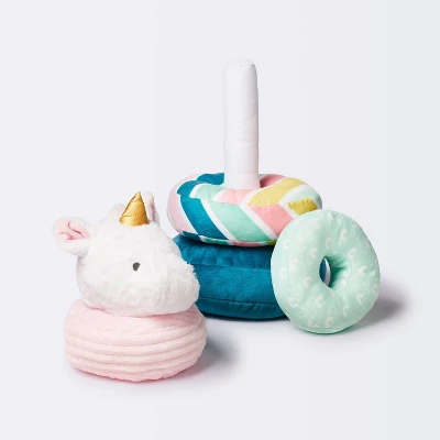 Unicorn Plush Stacking Rings - Cloud Island™ 2 Unicorn Plush Stacking Rings - Cloud Island™ - Image 2