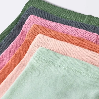 Baby 6pk Basic Pants - Cloud Island™ Coral Orange 2 Baby 6pk Basic Pants - Cloud Island™ Coral Orange - Image 2
