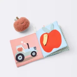 Apple Soft Book For Babies - 2pk - Cloud Island™ -Cloud Island GUEST 75964fe5 9bf9 4ded 9b6b 0e526110c737