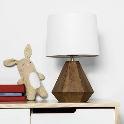 Wood-Like Table Lamp (Includes LED Light Bulb) - Brown - Cloud Island™ 1 Wood-Like Table Lamp (Includes LED Light Bulb) - Brown - Cloud Island™