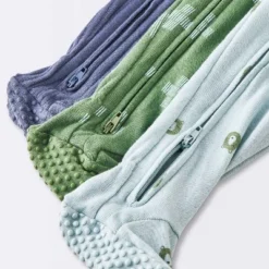 Baby Boys' 3pk Bears Tight Fit Sleep N' Play - Cloud Island™ Blue/Green -Cloud Island GUEST 77780bc5 cc91 4016 a30e 6a53b745bc9b