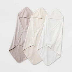 Baby 3pk Muslin Hooded Towel - Cloud Island™ -Cloud Island GUEST 7a3f3c6a 7a9f 4529 bca4 c73bf51e11d0