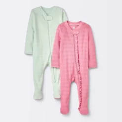 Baby 2pc Waffle Sleep N' Play - Cloud Island™ Pink -Cloud Island GUEST 7ed64e20 1166 478c b069 f42e64b14606