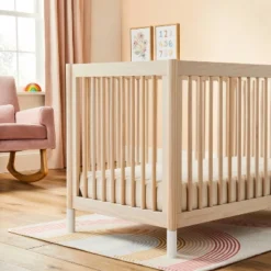 Polyester Rayon Fitted Crib Sheet - Cloud Island™