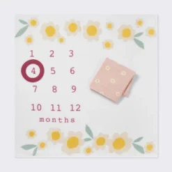 Muslin Blanket With Felt Frame - Pink - Cloud Island™ -Cloud Island GUEST 89a5f72d 8035 4af3 9a41 8d2ff2f10cdd