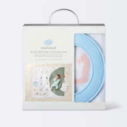 Milestone Swaddle Baby Blanket With Felt Frame - Multi Dot - Cloud Island™ -Cloud Island GUEST 8c096126 8812 459b 8062 41ddfc8120be