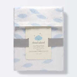 Fitted Crib Sheet - Cloud Island™ School Of Fish Light Blue And White 8 Fitted Crib Sheet - Cloud Island™ School Of Fish Light Blue And White -Cloud Island GUEST 8ee2fa9f 2a2d 4333 aa80 d1153806e2b7