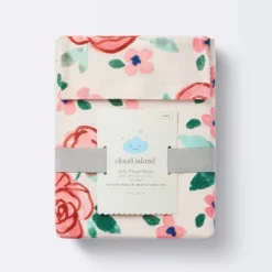 Cotton Fitted Crib Sheet - Large Floral Blooms - Cloud Island™ -Cloud Island GUEST 8f8178ab 416a 4665 8a53 cc1843f6fd76