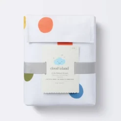 Cotton Fitted Crib Sheet - Multidot - Cloud Island™ -Cloud Island GUEST 9133d80e 56ca 4731 9c58 95dd923f7e7e