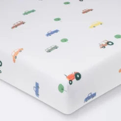 Fitted Crib Sheet - Cloud Island™ Transportation 9 Fitted Crib Sheet - Cloud Island™ Transportation -Cloud Island GUEST 9350d2f8 af84 40b8 94b0 274799549ef8