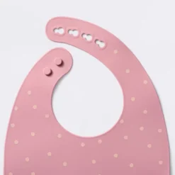 Silicone Bibs - 2pk - Flowers/Dots - Cloud Island™ -Cloud Island GUEST 97ba1a62 eeb5 4e45 93b1 84faec50d855