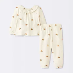 Baby Boys' 2pc Cozy Fox Top & Bottom Set - Cloud Island™