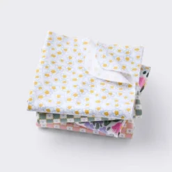 Flannel Baby Blankets - Painterly Floral - 4pk - Cloud Island™ -Cloud Island GUEST 9f34e094 172f 4d39 9110 1c48fd66a3ad