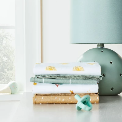 Flannel Baby Blanket - Safari Suns - Cloud Island™ 1 Flannel Baby Blanket - Safari Suns - Cloud Island™