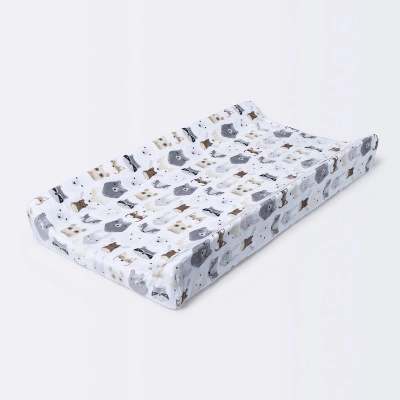 Plush Changing Pad Cover Woodland Animals - Cloud Island™ 3 Plush Changing Pad Cover Woodland Animals - Cloud Island™ - Image 3