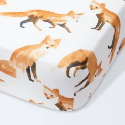 Crib Fitted Sheet - Cloud Island™ Foxes -Cloud Island GUEST a60b276f d242 419b b814 2d19e6964a44