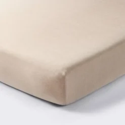 Polyester Rayon Fitted Crib Sheet - Stone - Cloud Island™ -Cloud Island GUEST b12fe39f 4ce1 4418 9bbc 51989b99fd73