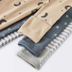 Baby 3pk Cotton Moons Sleep N' Play - Cloud Island™ Gray 6 Baby 3pk Cotton Moons Sleep N' Play - Cloud Island™ Gray -Cloud Island GUEST b1d34bf8 370d 4a62 a380 57da92127a0e