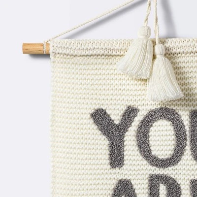 You Are Loved Fiber Wall Art - Cloud Island™ 2 You Are Loved Fiber Wall Art - Cloud Island™ - Image 2